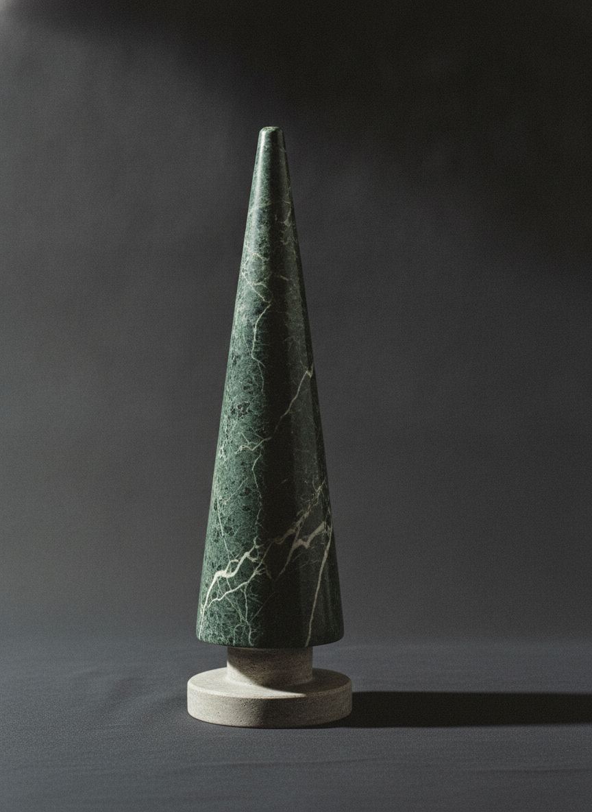 Albero Cima in marmo Verde Alpi